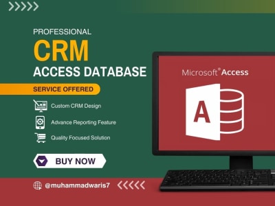 Custom MS Access VBA CRM | Robust Contact & Task Management