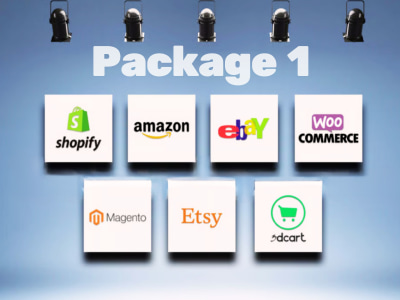 WooCommerce, Shopify, Etsy, Magento and eBay Product Listing Package 1