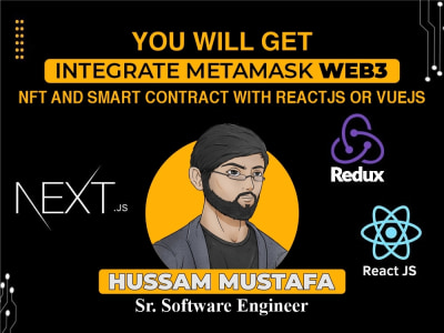 Integrate Metamask Web3 Nft and Smart contract with Reactjs or Vuejs