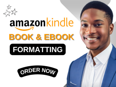 A well-formatted ebook, amazon book formatting and publishing | Upwork