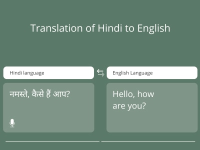 Hindi/Punjabi translations by native speaker