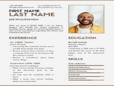 ATS & HR Resume/CV, Cover Letter, LinkedIn - Top Resume Writer {24 Hours}