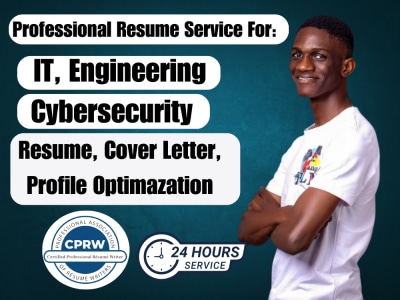 Tech resume and CV for IT, cybersecurity, engineering roles