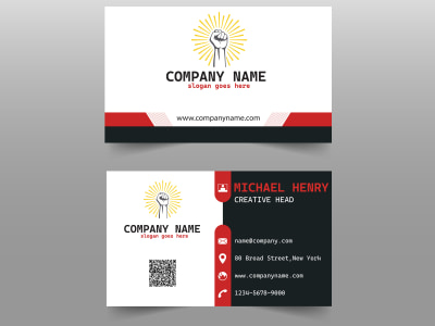 Eye-catching Business card /Professional Visiting Card Design