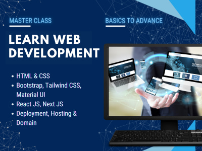 Master training in Frontend development | Learn HTML CSS Bootstrap React