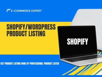 Product Listing for Wordpress/Shopify
