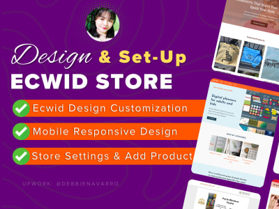 Set-Up and Design Ecwid Store