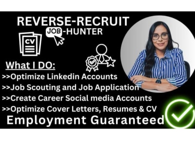 A reverse recruit SEO application, apply after receiving your request