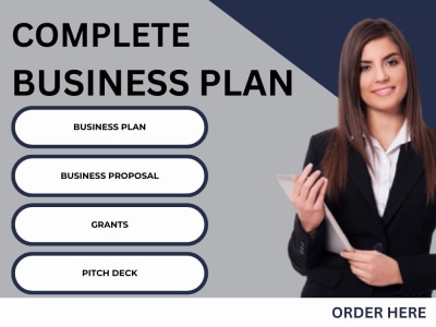 A complete business plan for startups, investor/bank-ready