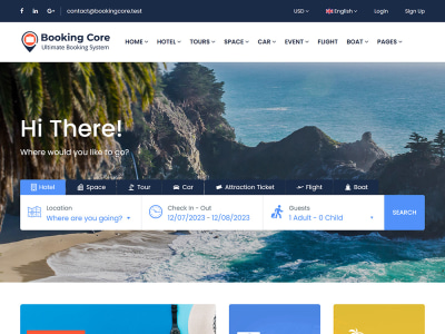 A Laravel-based customized booking system. | Upwork