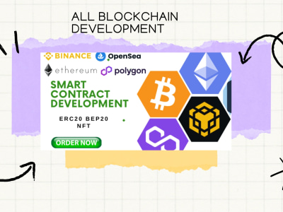 Erc20 token on Ethereum ,Binance , polygon , Blockchain