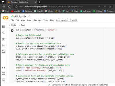 Machine learning, deep learning, image processing implementation in ...