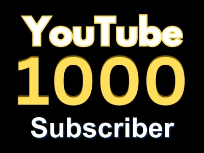 1000 Guaranteed YouTube Subscribers For YouTube Grow
