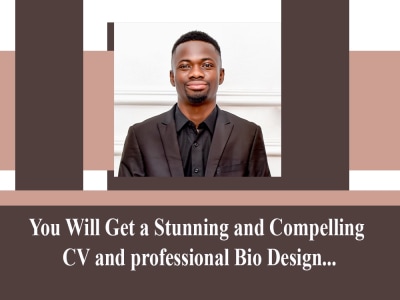 A Compelling CV and professional Bio Design