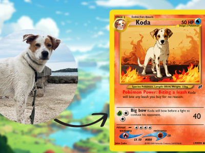 Your pet turned into a Pokemon