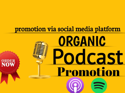 Promote your Apple podcast and increase subscribers downloads, and audience