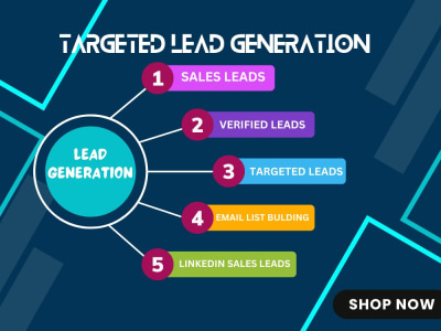 Verified LinkedIn Lead generation, Targeted b2b Email list and Leads