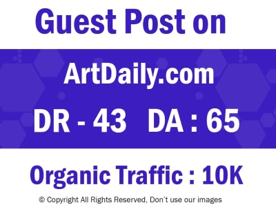 A Guest Post on DR80 ArtDaily Blog