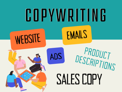 Expert Copywriting for your Emails, Ads and Sales Pages