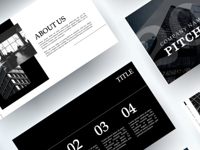 An absorb & professional presentation that delivers the right business aim