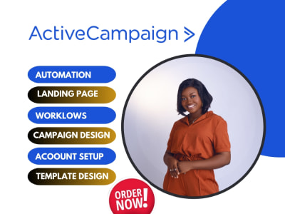 ActiveCampaign expert for ActiveCampaign automation, and email campaign