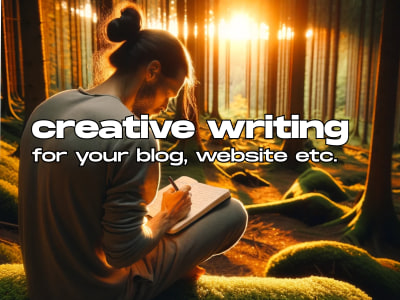 A piece of creative writing to suit your brand perfectly.