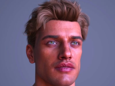 A 3D Game Character 3D Modeling For Game Or NFT