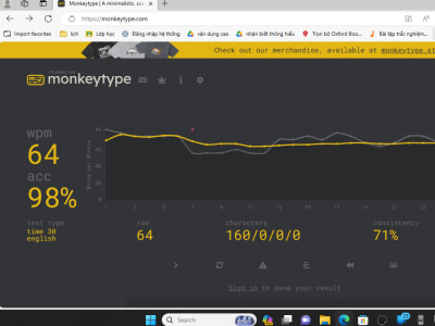 I can typing very good