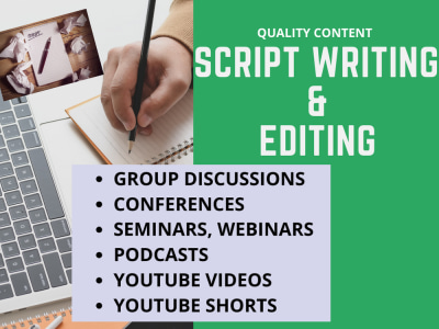 A professional and engaging script