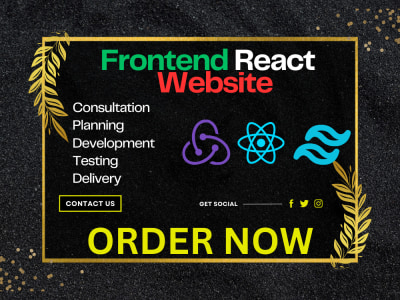 Frontend React JS | React Developer | Front End Developer | Redux | Upwork