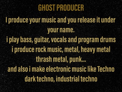 Professional Music (Ghost Producer)