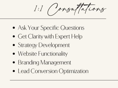 1-Hour Marketing Strategy Consultation