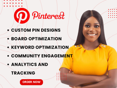 Professional Pinterest pin, boards, ads from a Pinterest marketing manager