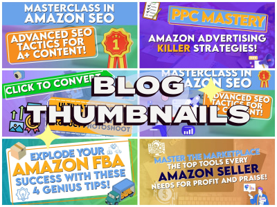 High CTR Blog Post Thumbnail Design