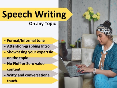 SPEECH or Presentation on Any Topic