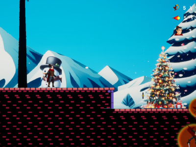 An action, arcade, adventure and puzzle 2D game using Unreal Engine 5