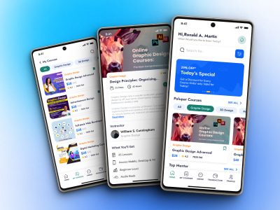 Perfect Online Courses App | Udemy Clone | Study App | Virtual Education