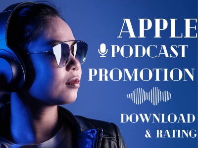 Organic Apple Podcast Promotion for huge Downloads and Ratings