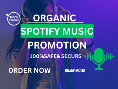 Organic Spotify Music Promotion To Get Real Audience