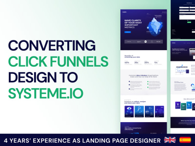 A Clone of your Clickfunnels Sales Funnel to Systeme.io