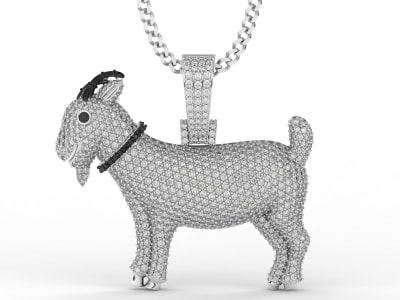 Your Hip Hop Pendant Creator and renderer for jewelry