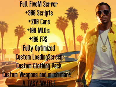 The best FiveM Server in the world with the newest scripts 2024