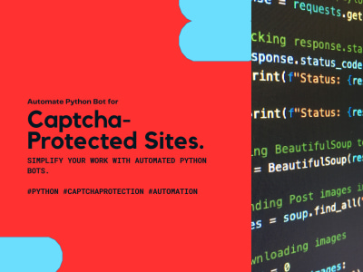 Automated Python bots for captcha-protected websites such as Cloudflare ...