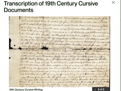 An accurate, error-free transcription with a fast turn around