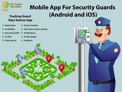 Mobile app for Security guards (Android and iOS)