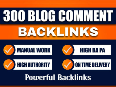 100 Blog Comment Backlinks for rank your web with SEO Impact | Upwork