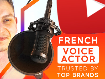 A professional Studio French Voice Over or Dubbing