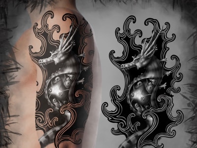 Elevate your style with captivating Tattoo art design!