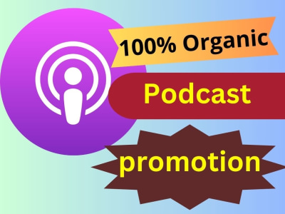 I will promote your podcast to increase your audience and downloads