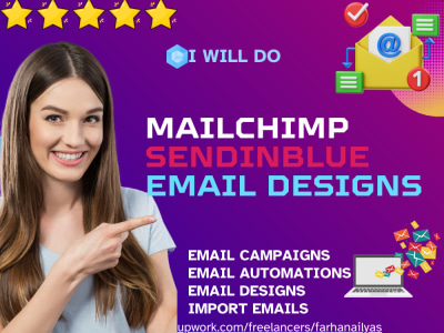 Mailchimp Email Templates Designer | Automation | Campaign | SendinBlue